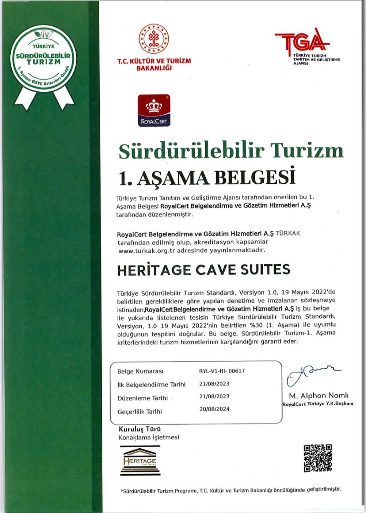 Heritage Cave Suites Ουργκούπ Εξωτερικό φωτογραφία